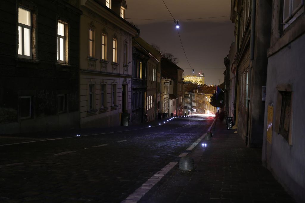 Mesnička ulica noću